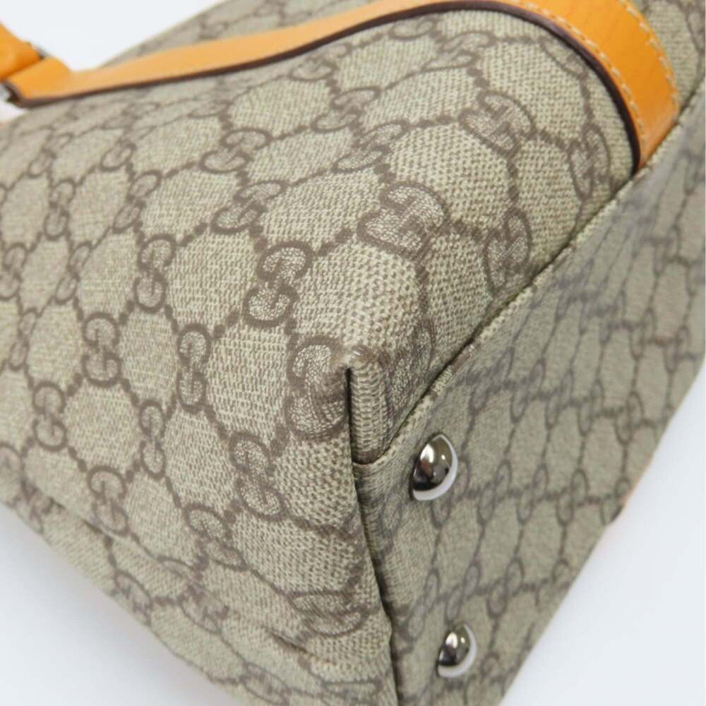 GUCCI Cream Leather Tote Bag - Picture 6 of 16